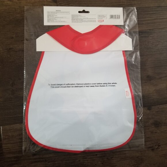 Marvel Captain Marvel Bib - Picture 2 of 4
